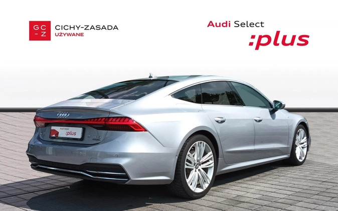 Audi A7 cena 194900 przebieg: 114600, rok produkcji 2019 z Poznań małe 667